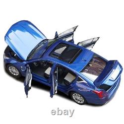 1/18 Scale Paudi CT5 Cadillac Blue Diecast Model Car Collection Toy Gift