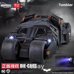 1/18 Scale The Batman Batmobile Tumbler Model Diecast Vehicle Car Sound Light