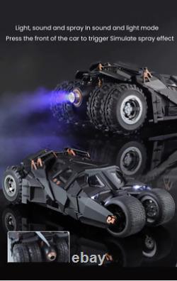 1/18 Scale The Batman Batmobile Tumbler Model Diecast Vehicle Car Sound Light