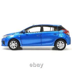 1/18 Scale Yaris L 2014 Blue Diecast Car Model Collectibles Gift Toy Series