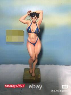 1/18 Sexy Fighter Muscle Girl Scene Miniture 4''Figure Doll Fit Cars Vehicles