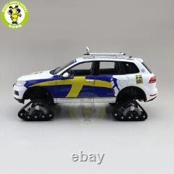 1/18 VW Touareg Snow Tracked Vehicle Kyosho 08823 Swedish Diecast Model Car