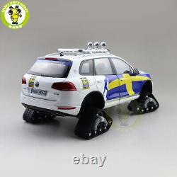 1/18 VW Touareg Snow Tracked Vehicle Kyosho 08823 Swedish Diecast Model Car