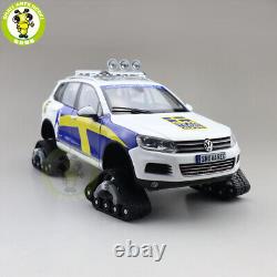 1/18 VW Touareg Snow Tracked Vehicle Kyosho 08823 Swedish Diecast Model Car