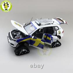 1/18 VW Touareg Snow Tracked Vehicle Kyosho 08823 Swedish Diecast Model Car