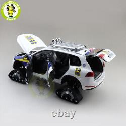 1/18 VW Touareg Snow Tracked Vehicle Kyosho 08823 Swedish Diecast Model Car