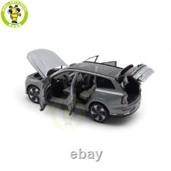 1/18 Volvo EX90 Electric Vehicle Gray Diecast Model Toy Car Friends Gifts