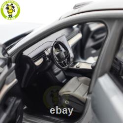 1/18 Volvo EX90 Electric Vehicle Gray Diecast Model Toy Car Friends Gifts