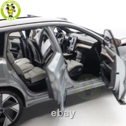 1/18 Volvo EX90 Electric Vehicle Gray Diecast Model Toy Car Friends Gifts