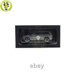 1/18 Volvo EX90 Electric Vehicle Gray Diecast Model Toy Car Friends Gifts