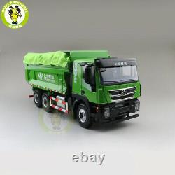 1/24 SAIC HONGYAN IVECO Muck Transport Vehicle Truck Diecast Model Car Green