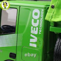 1/24 SAIC HONGYAN IVECO Muck Transport Vehicle Truck Diecast Model Car Green