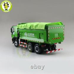 1/24 SAIC HONGYAN IVECO Muck Transport Vehicle Truck Diecast Model Car Green