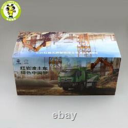 1/24 SAIC HONGYAN IVECO Muck Transport Vehicle Truck Diecast Model Car Green