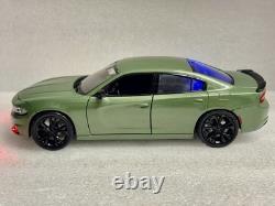 1/24 scale POLICE Unmarked Dodge Charger SRT Undercover FBI WORKING LIGHTS