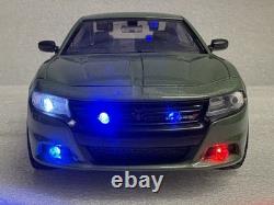 1/24 scale POLICE Unmarked Dodge Charger SRT Undercover FBI WORKING LIGHTS