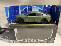 1/24 scale POLICE Unmarked Dodge Charger SRT Undercover FBI WORKING LIGHTS