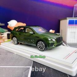 1/43 TSM Bentley Bentayga Green Resin Kids Vehicle Car Diecast Boy Model Toy