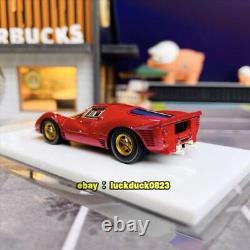 1/64 DMH Ferrari 330 P4 Red Resin Model Diecast Car Vehicle Kids Boy Toy