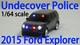 1/64 Undercover Police 2015 Ford Explorer With Lights See Description