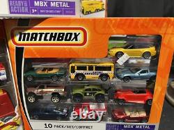 2000-2007 6 & 10 Car Gift Pack Lot of 8 (68 Cars / 3 Launchers)