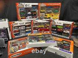 2000-2007 6 & 10 Car Gift Pack Lot of 8 (68 Cars / 3 Launchers)
