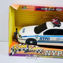 2002 Toy State Road Rippers NYPD Police Car Battery Operated Toy Vehicle NEW