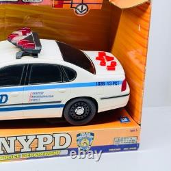 2002 Toy State Road Rippers NYPD Police Car Battery Operated Toy Vehicle NEW