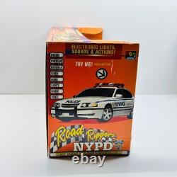 2002 Toy State Road Rippers NYPD Police Car Battery Operated Toy Vehicle NEW