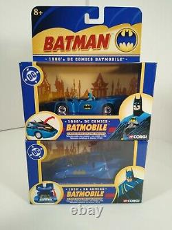 2004 Corgi DC Comics Batmobile 143rd Scale NEW Set Of 8 Die-cast Vehicles