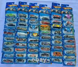 2004 Hot Wheels Lot of 56 NIB Vehicles Roll Patrol Autonomicals Crank ITZ 1st Ed