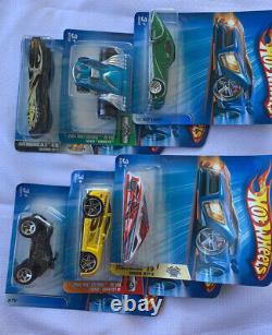 2004 Hot Wheels Lot of 56 NIB Vehicles Roll Patrol Autonomicals Crank ITZ 1st Ed