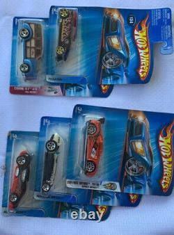 2004 Hot Wheels Lot of 56 NIB Vehicles Roll Patrol Autonomicals Crank ITZ 1st Ed