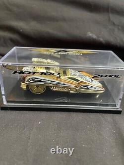 2004 Hot Wheels Toy Fair 2 COOL First Editions Diecast Vehicle Gold Hot 100