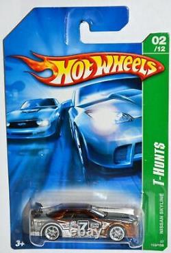 2007 Hot Wheels Nissan Skyline T-hunt$ Super Treasure Hunt Diecast Vehicle Nmoc