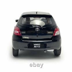 2007 Toyota Yaris Sedan 118 Model Car Diecast Vehicle Collection Gift Black