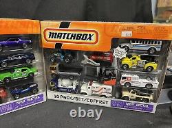 2008 Matchbox 10 Gift Pack Lot of 3 (30 Cars NewithVintage Free Ship) Coffret