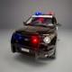 2015 Chp California Highway Patrol Suv Working Light &amp; 4 Tone Siren 1/18 Police