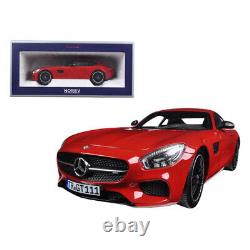 2015 Mercedes AMG GT Red 1/18 Diecast Model Car by Norev 183496