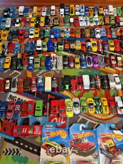 202 Matchbox Hotwheels Diecast Metal Cars Trucks Vehicle Huge Collection Lot