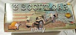 21st Century WWII 1/6 US M3 Scout Car with. 50cal &. 30cal MGs NEW open box