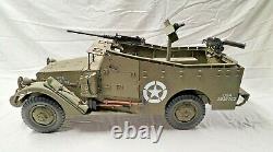 21st Century WWII 1/6 US M3 Scout Car with. 50cal &. 30cal MGs NEW open box