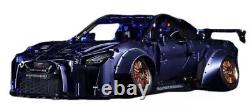 2389pcs Nissaned GTR Racing Sport Car Building Blocks Bricks Fast Vehicle Toy