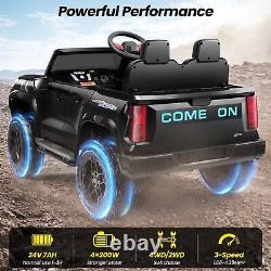 24V 2Seater Ride On Truck for Kids Battery Powered Vehicle 400W Electric Toy Car