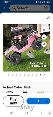 24V 2 Seater Kids Ride On Car Truck with 20'' Seat 4WD/2WD Electric Vehicle Toy