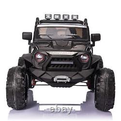 24V 2 Seater Power Wheel Electric Car Vehicle 3 Speeds Bluetooth Music withRemote