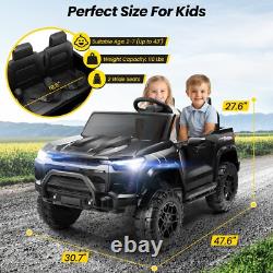 24V 2 Seater Ride On Truck for Kids Battery Powered Vehicle 400W Toy Car Gift