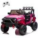 24v 400w Kids Ride On Truck Electric Jeep Car Vehicle With Music Bluetooth Remote