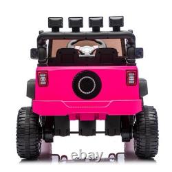 24V 400W Kids Ride On Truck Electric Jeep Car Vehicle With Music Bluetooth Remote