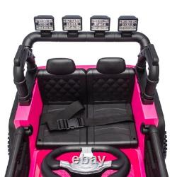 24V 400W Kids Ride On Truck Electric Jeep Car Vehicle With Music Bluetooth Remote